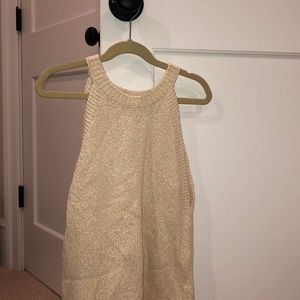 anthropologie sweater tank top